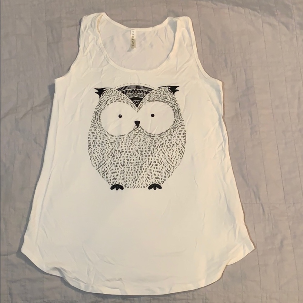 Cute Owl Tank Top
